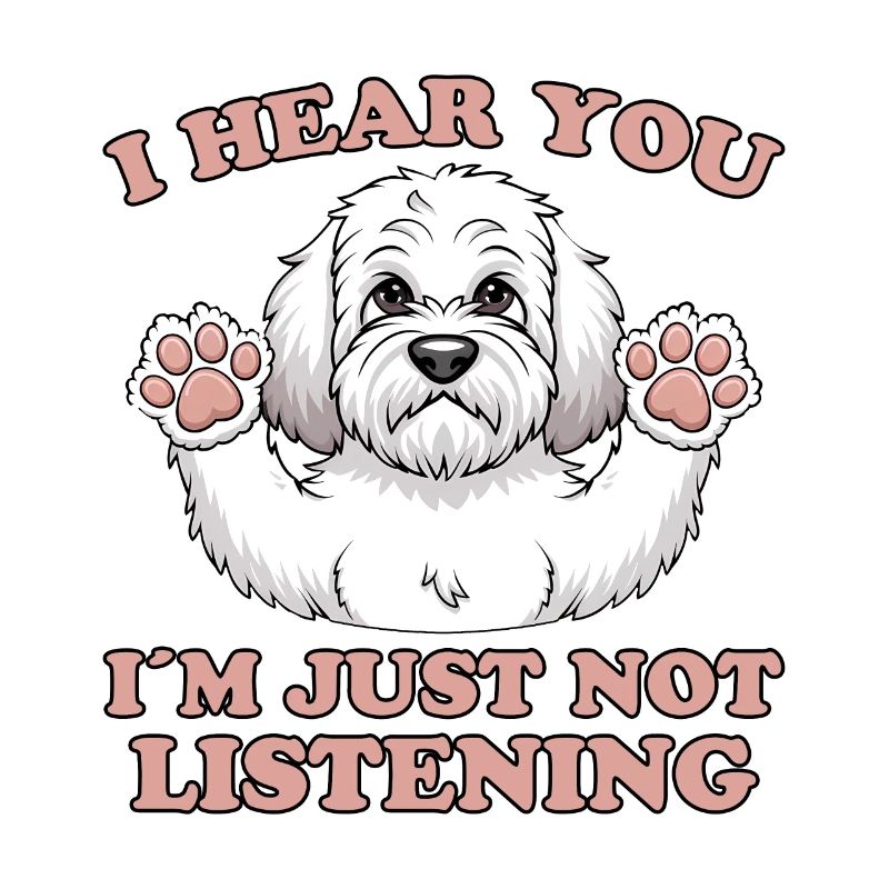 Cockapoo disant chiens drôle Cockapoo cadeau