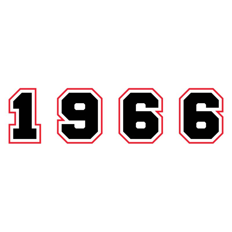 1966 Jahr Zahl
