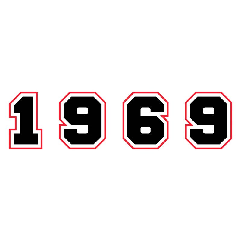 1969 Jahr Zahl