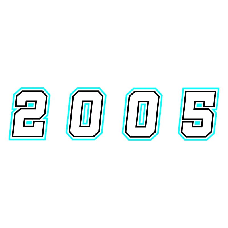 2005 Jahr Zahl