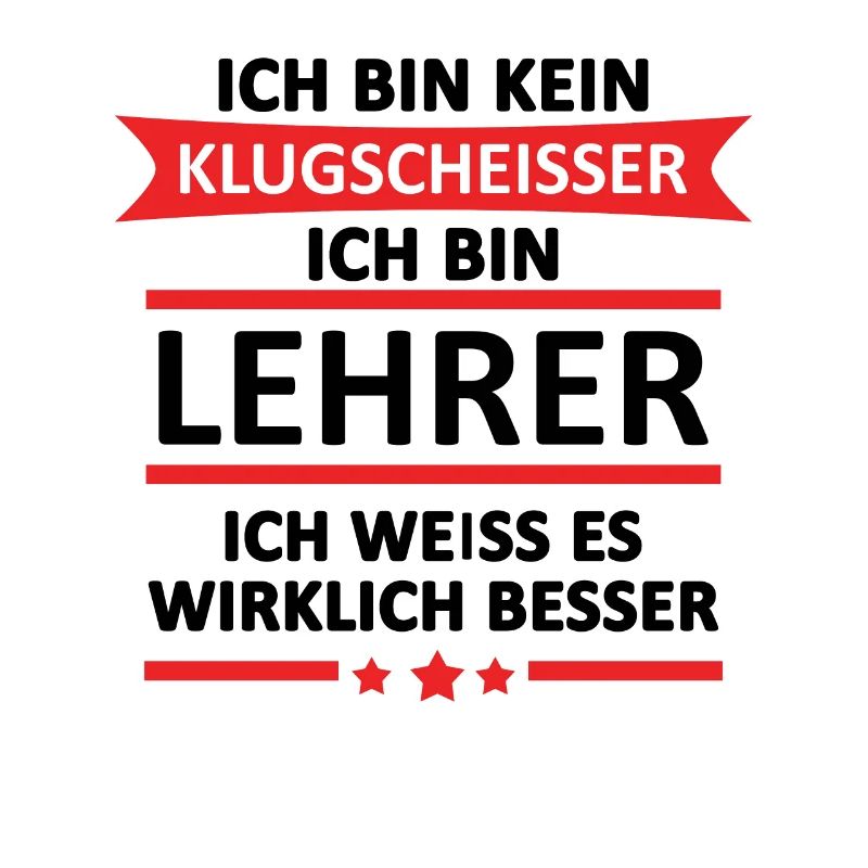 Tshirt für Lehrer