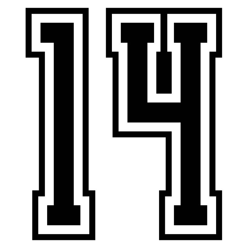 14 Numéro de numéro