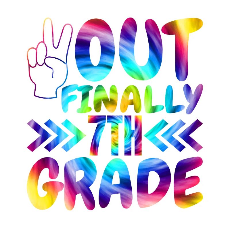 Out Finally 7th grade elementary school students