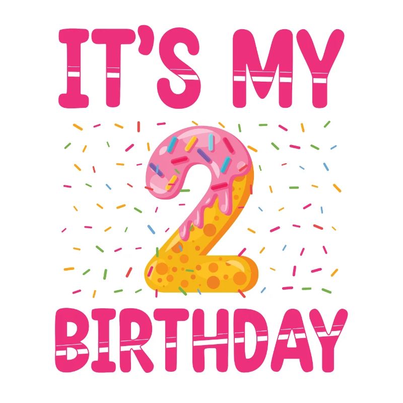 C’est mon 2e anniversaire | | du thème Sprinkles