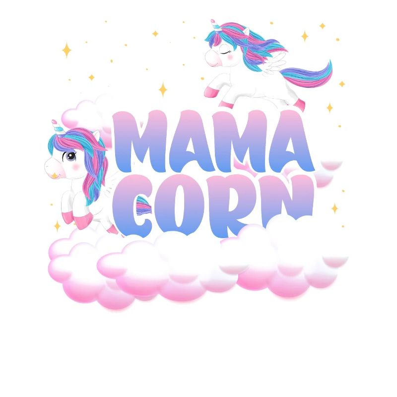 Mama Corn | | d’anniversaire de licorne Thème Licorne |