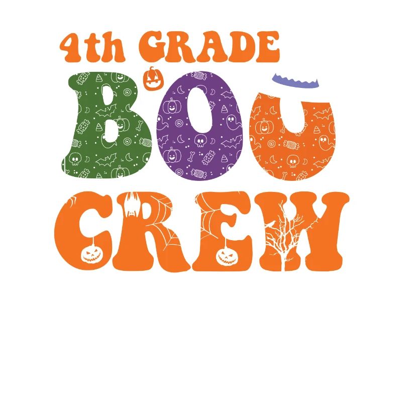 4th Class Boo Crew Ghostly Pumpkin Monsters