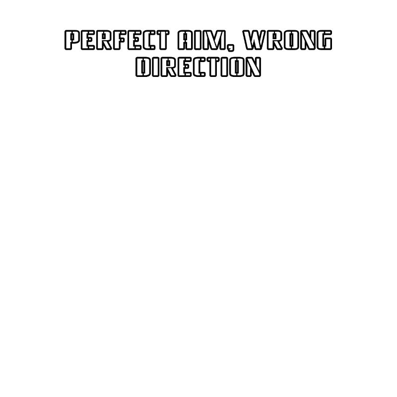 Bowling - Perfect aim, wrong direction