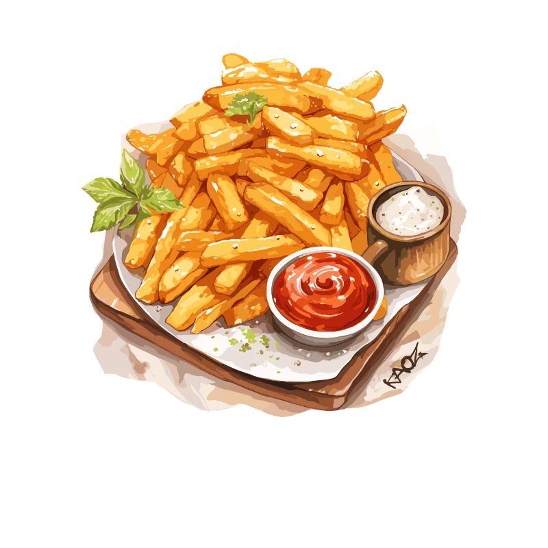 Leckere Pommes