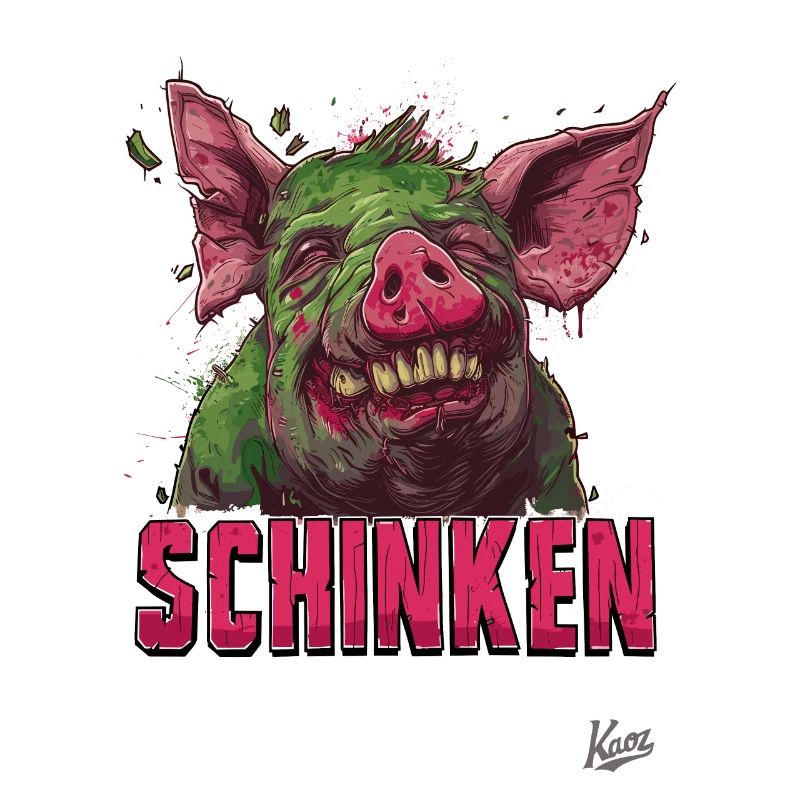 Schinken-Zombie-Schwein