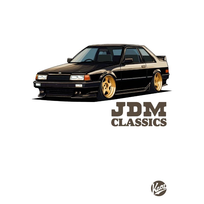 Japanisches Retro-Oldtimer-Klassiker-JDM