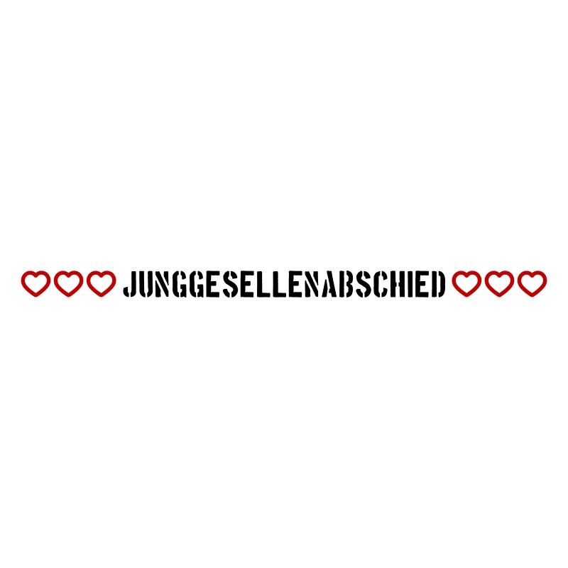 Junggesellenabschied herzchen