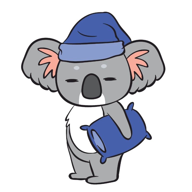 Ein müder Koala.