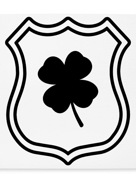 Kleeblatt Wappen