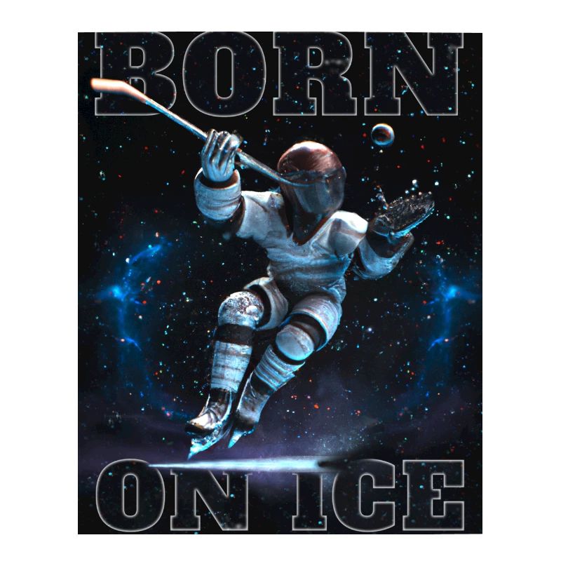 Eishockeyspieler mit Superkräften