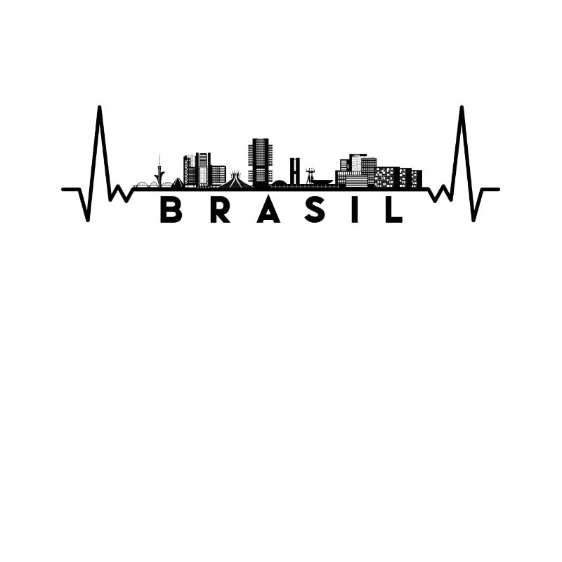 Herzschlag Skyline Brasil-Brasilien
