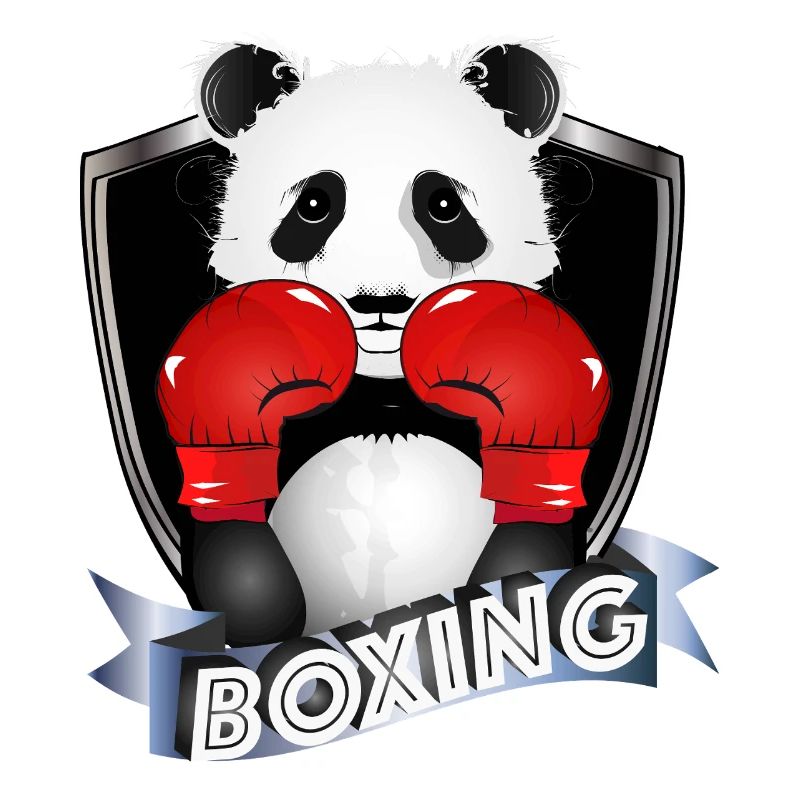 Boxender Panda – Lustiges Tiermotiv