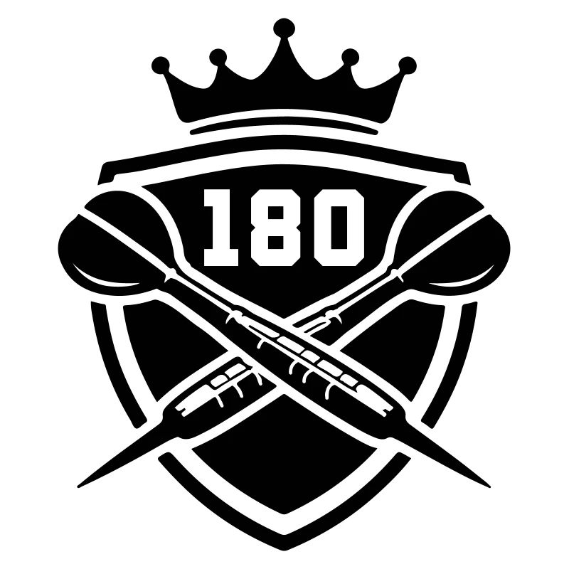 Darts 180 Wappen Dartpfeil