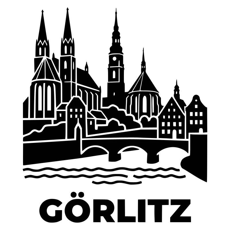 Görlitz Silhouette Wahrzeichen
