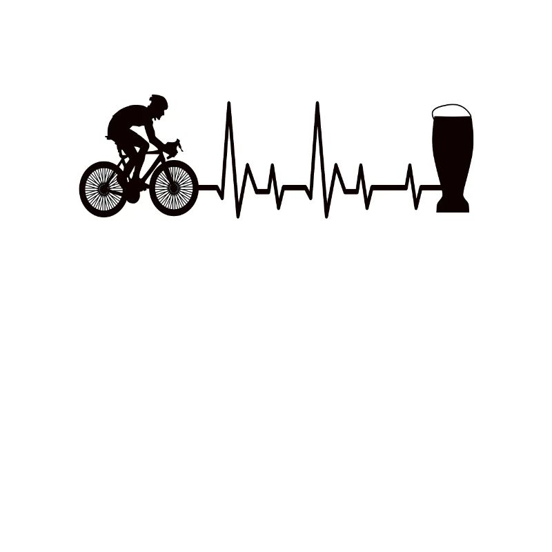 Rennrad und Bier