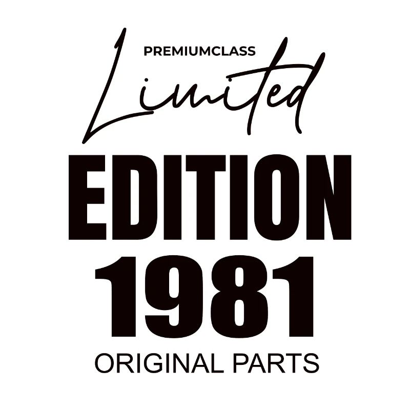 Limited Edition 1981