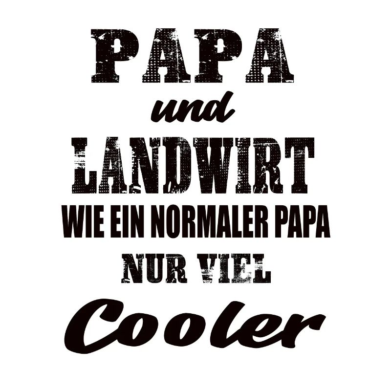 Papa und Landwirt