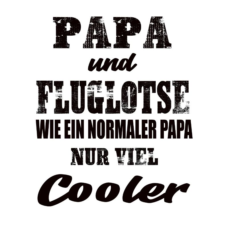 Papa und Fluglotse