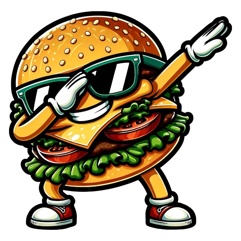 Hamburger & Cheeseburger Dabbing