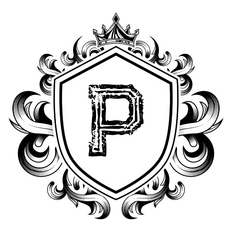 P Buchstabe Wappen