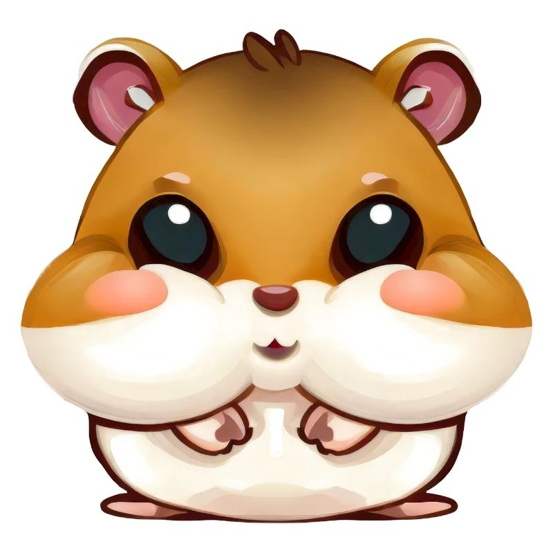 Süßer Hamster Hamsterbacken