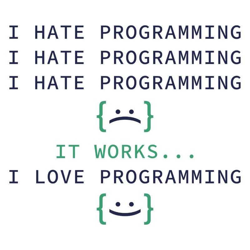 Je déteste la programmation