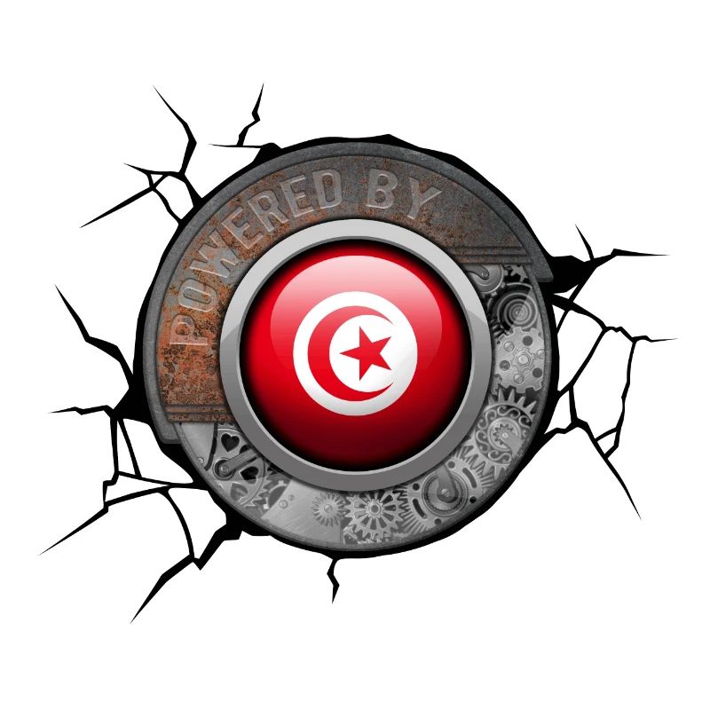 Tunisia Steampunk Engine Powered by Pride
