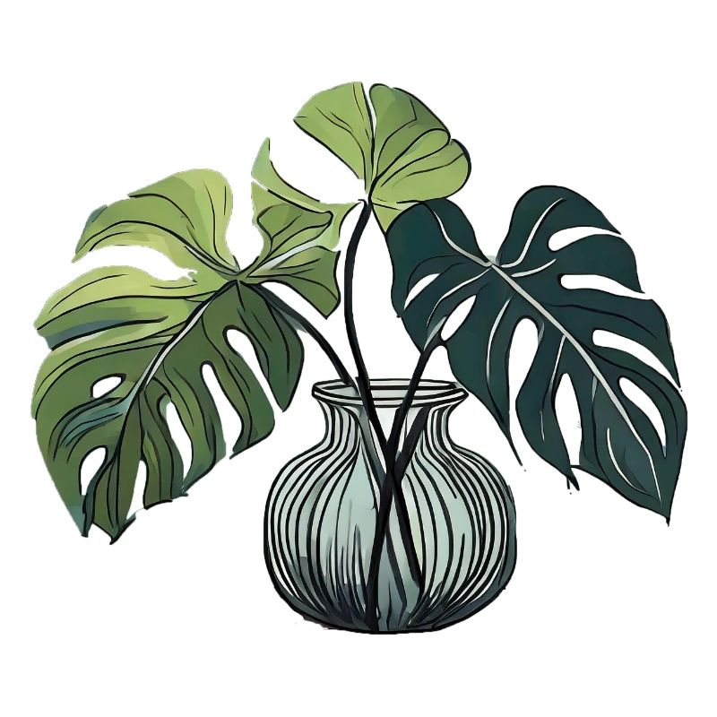 Monstera Pflanze Pflanzenliebe