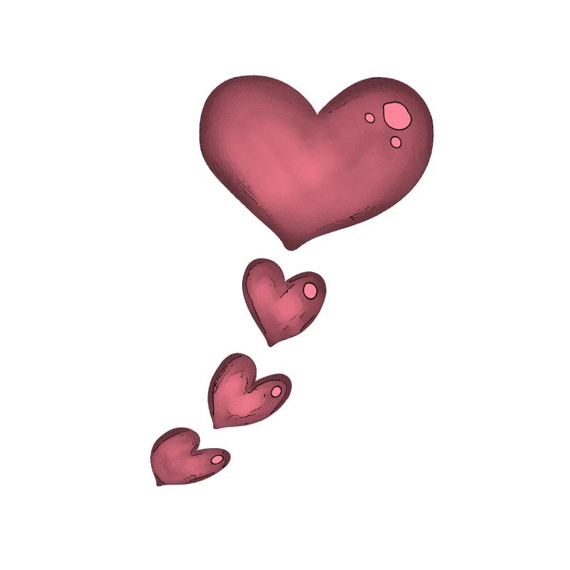pinkes Herz