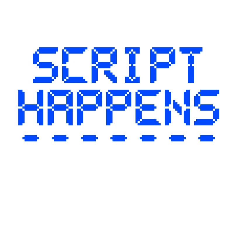 Computerprogrammierskript passiert Programmierer