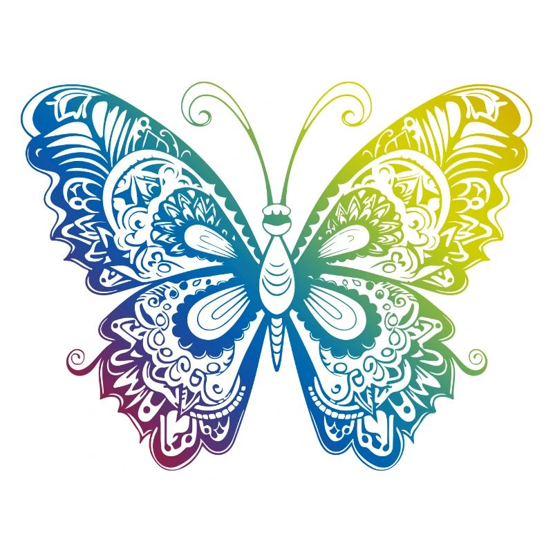Butterfly Mandala Boho