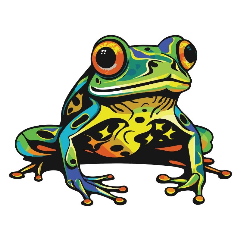 Frosch Kopf
