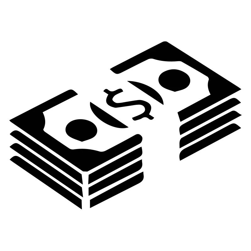 Geld Money silhouette