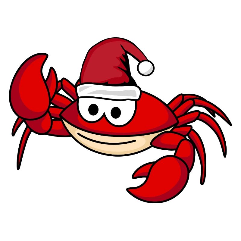 Krabbe Comic Weihnachten
