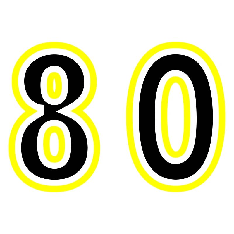 80 Zahl College