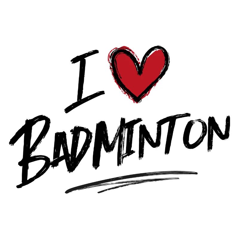 Ich liebe Badminton