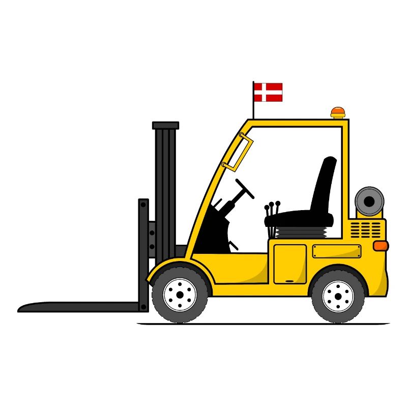 Stapler Dänemark Flagge