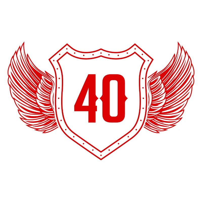 40 Zahl Wappen