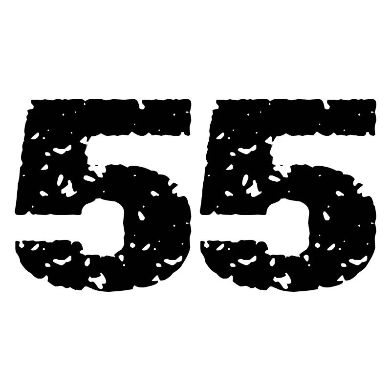 55 Zahl Trikot