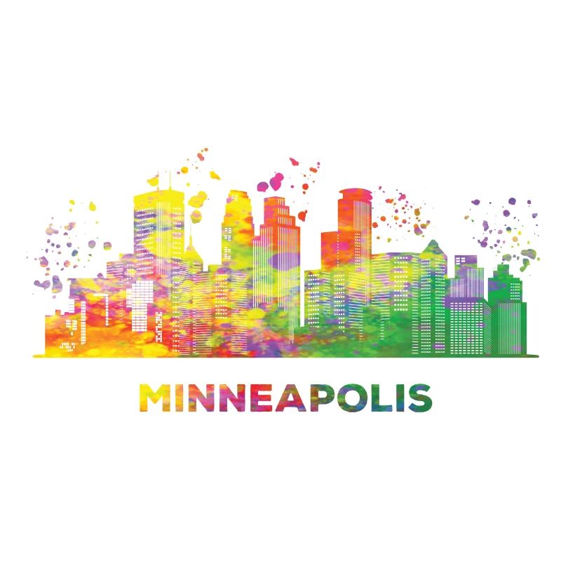 Minneapolitanische Skyline Minneapolis