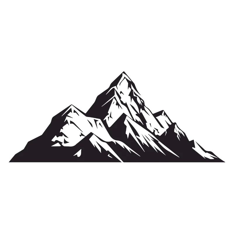 Berge Alpen Symbol