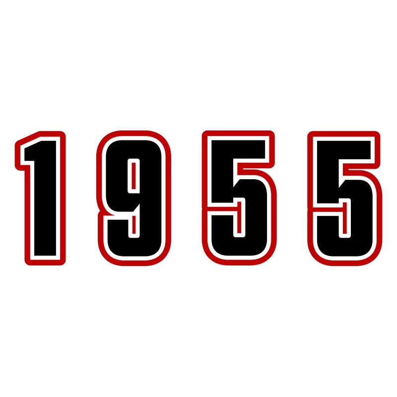 1955 Jahr Zahl