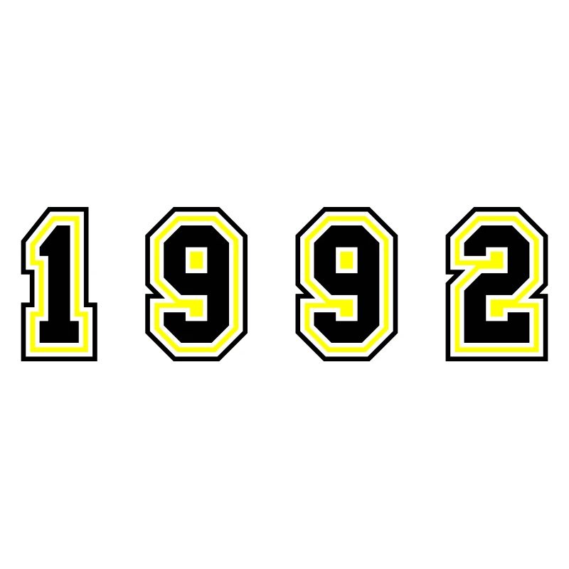 1992 Jahr Zahl