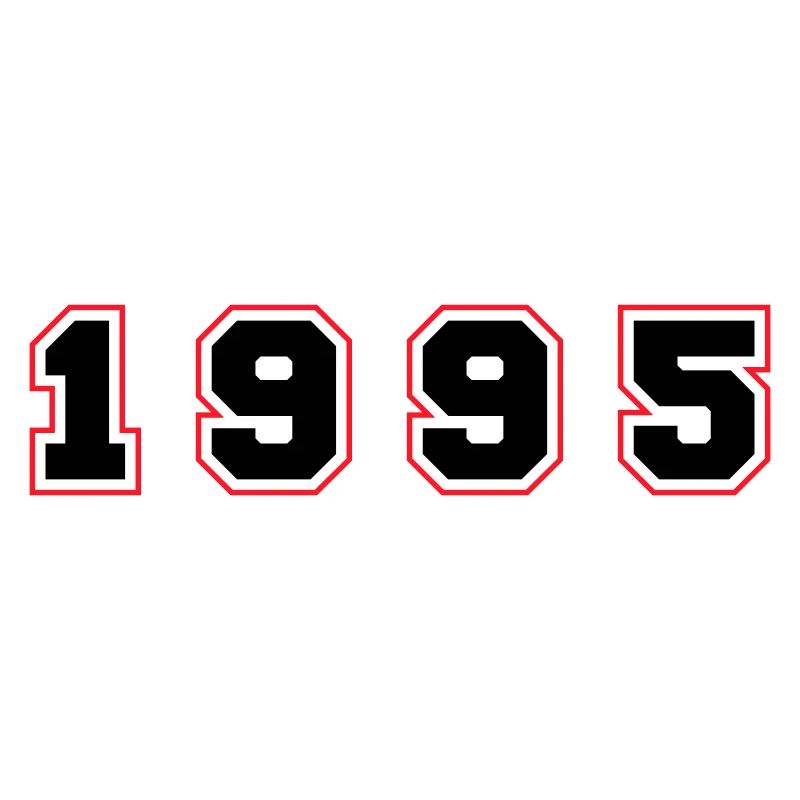 1995 Jahr Zahl
