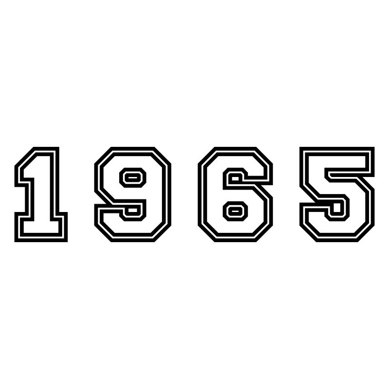 1965 Jahr Zahl