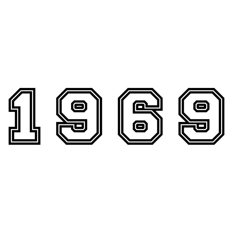 1969 Jahr Zahl